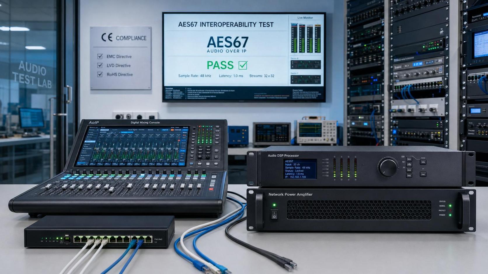 EU Adds AES67 Check to CE Rules for AoIP Audio
