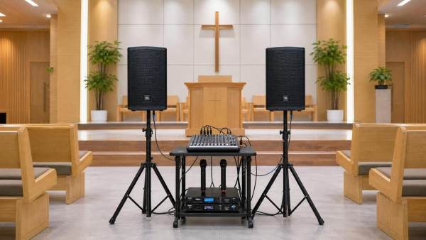 Portable PA Systems for Church: How to Choose Clear, Feedback-Resistant Sound