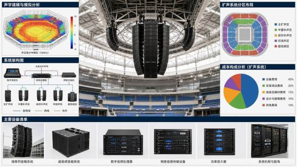 What Drives Audio Systems Engineering Cost in Large Venue Installations?