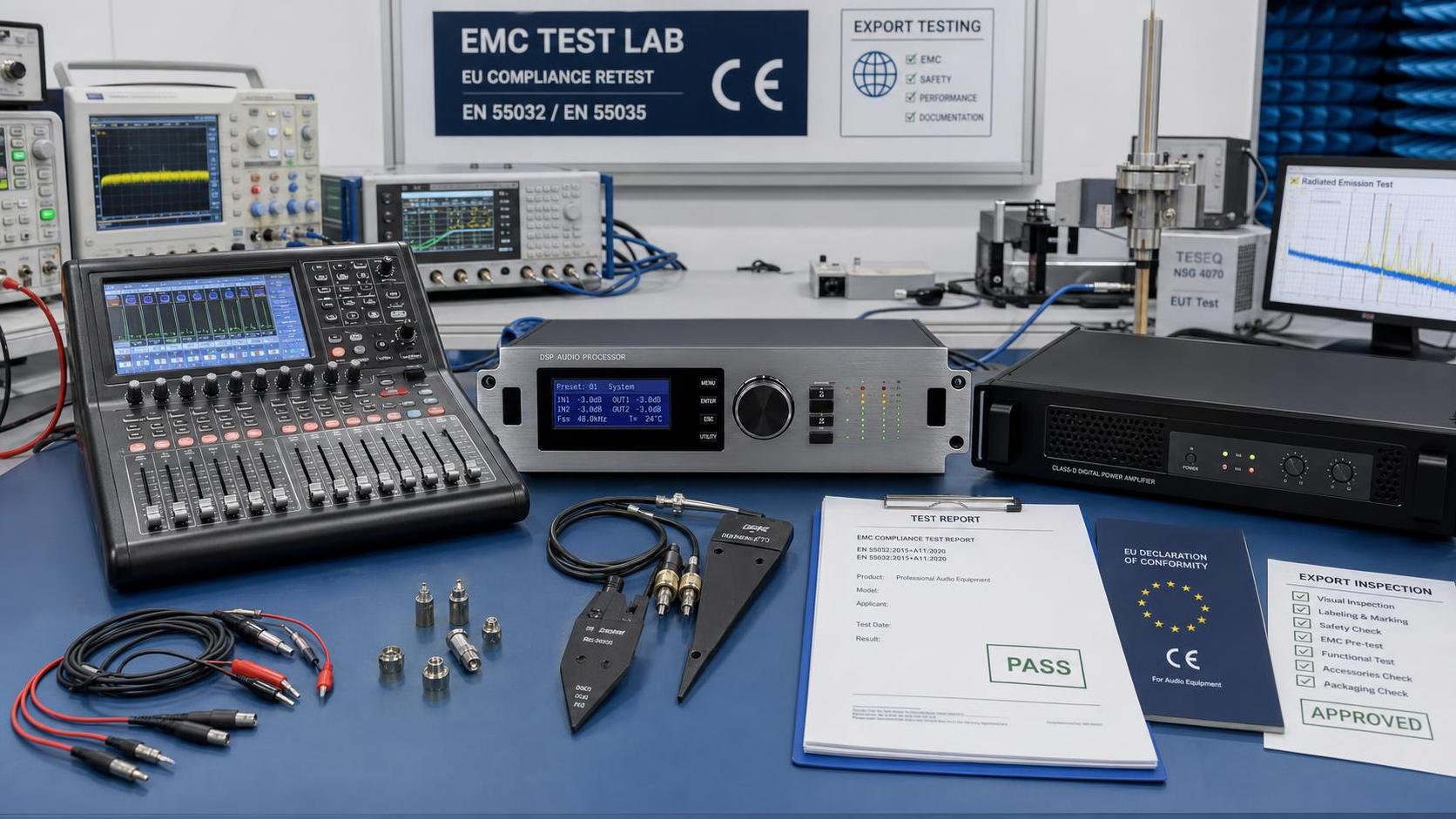EU Updates EMC Rule for Audio Gear, Retesting Required