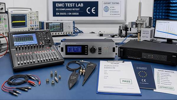 EU Updates EMC Rule for Audio Gear, Retesting Required