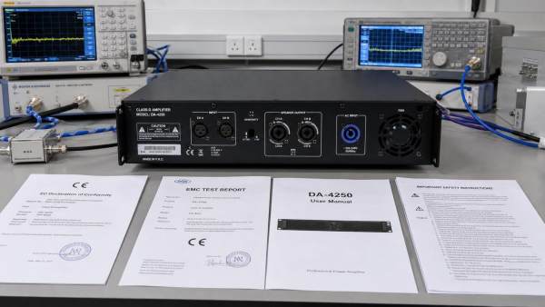How to Verify CE Compliance for Class-D Amplifiers Before Import