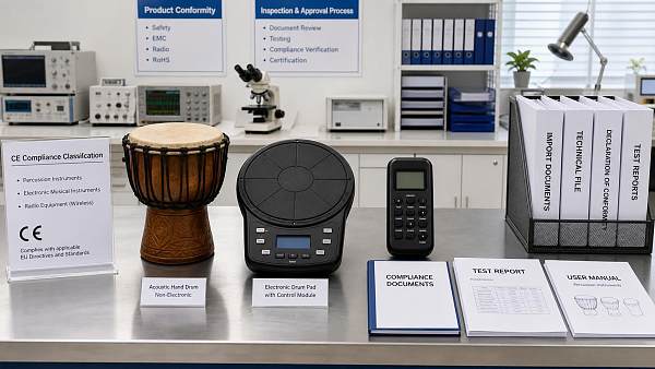 What CE Marking for Percussion Instruments Covers and the Documents Importers Need