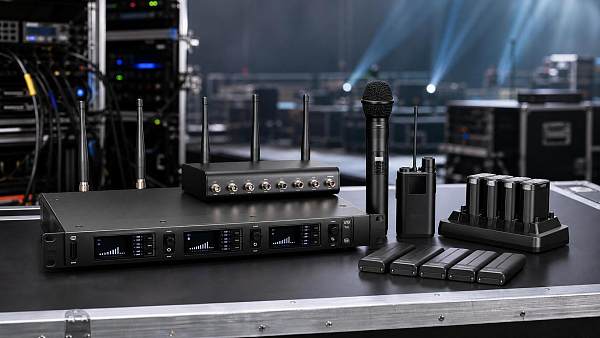 What drives wireless microphones price differences in live event setups