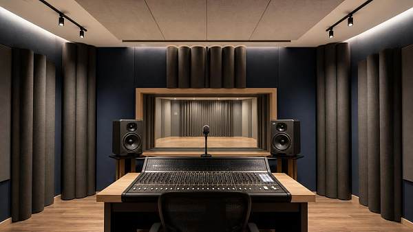 How bass traps improve recording studio reverberation control