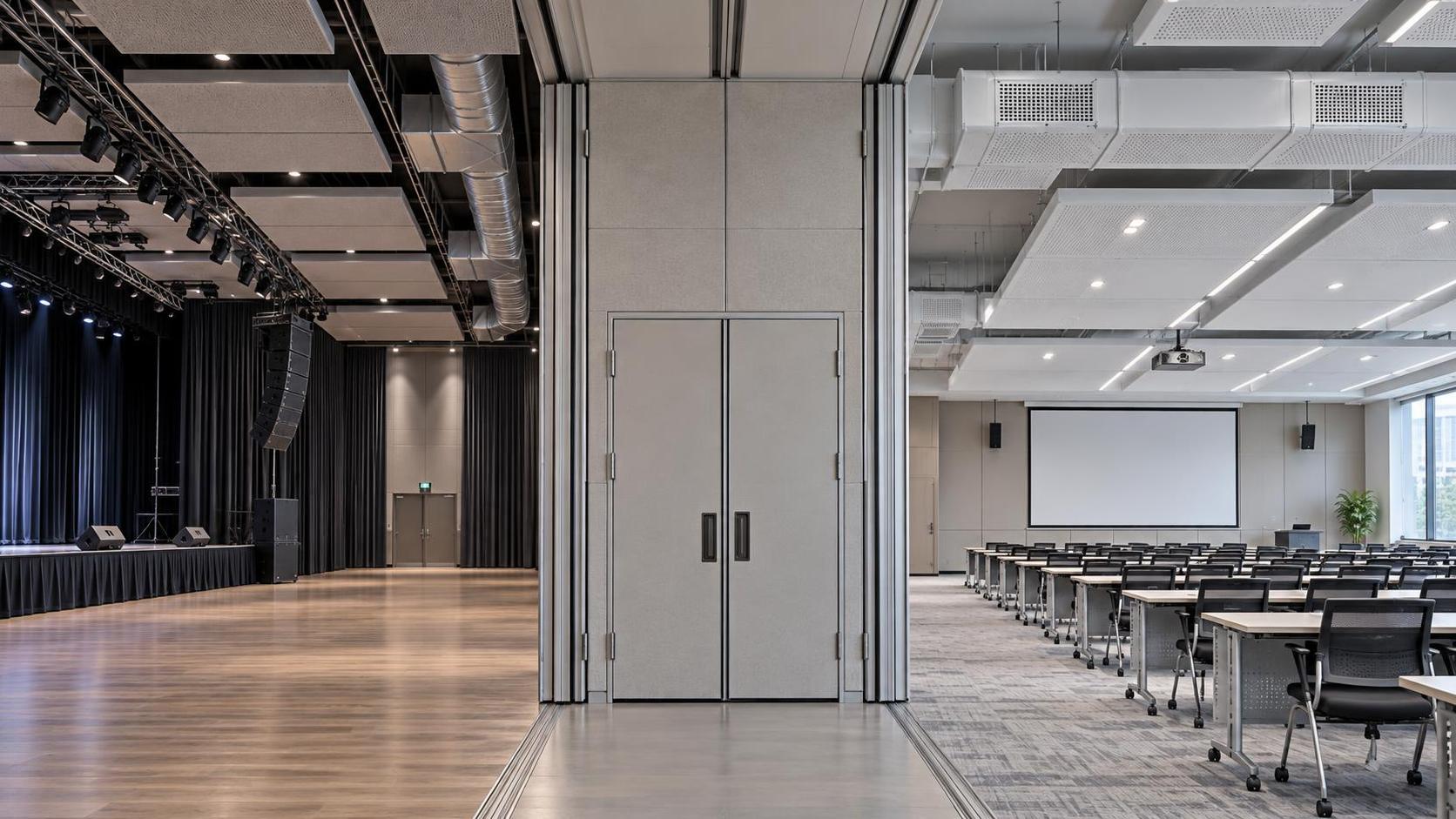 How multipurpose venue design prevents acoustic conflicts between events