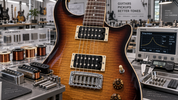 How pickup design for OEM guitars shapes a brand’s tonal identity