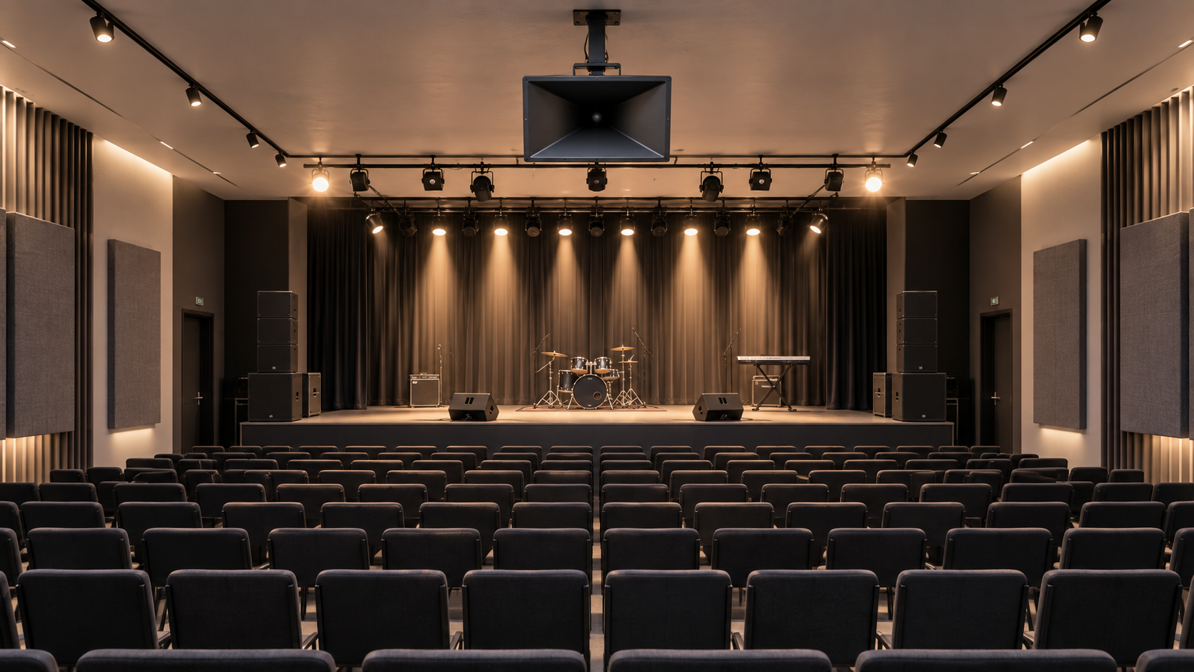 When does a constant directivity horn improve coverage in live venues?