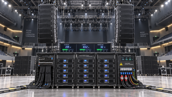 How to size Class-D amplifiers for line arrays without limiting headroom