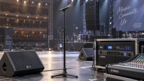 How feedback suppression technology preserves vocal clarity on stage