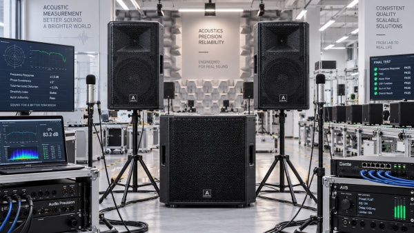 What to verify before choosing an active speaker systems manufacturer