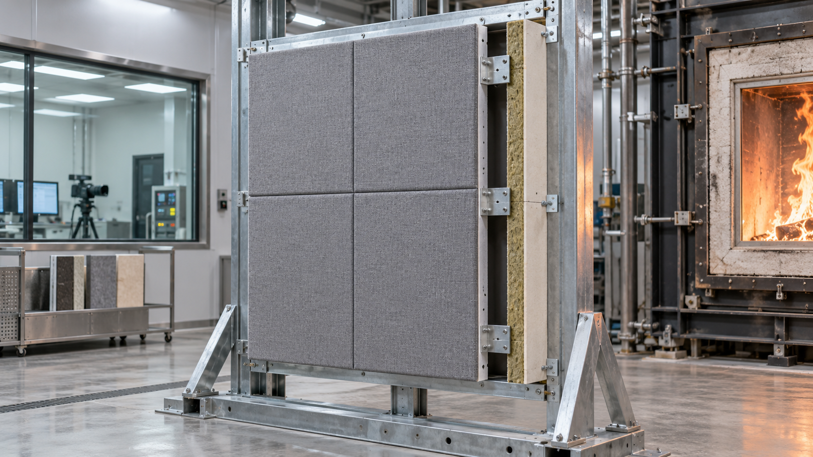 How to assess an acoustic panel materials manufacturer’s fire rating