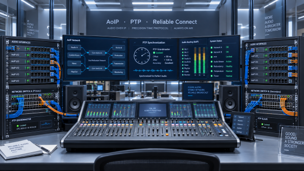 How to choose an AoIP protocol for broadcast audio networking