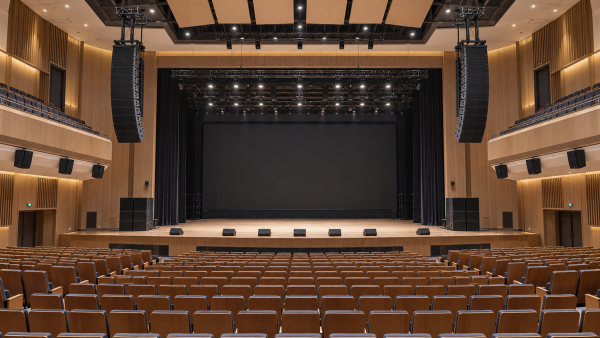 When to choose line arrays for professional auditorium speaker systems