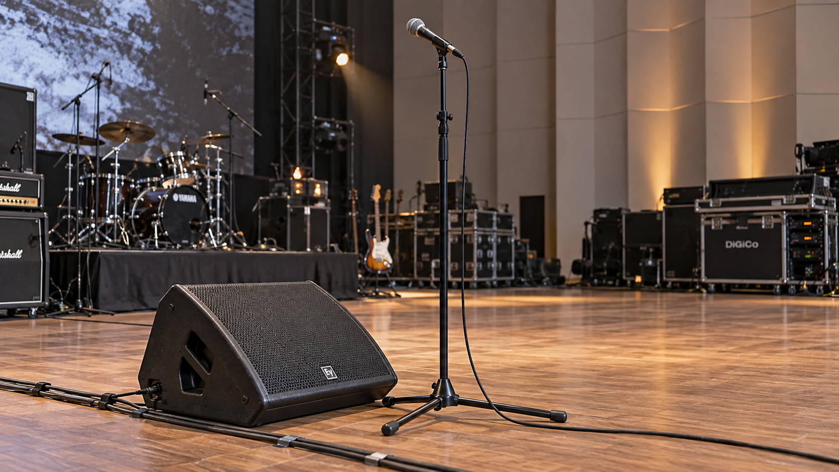 How to reduce stage feedback without thinning out vocal sound
