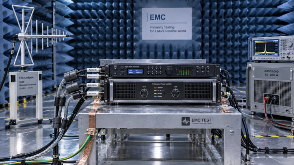 How to verify an EMC-hardened audio system's immunity test report