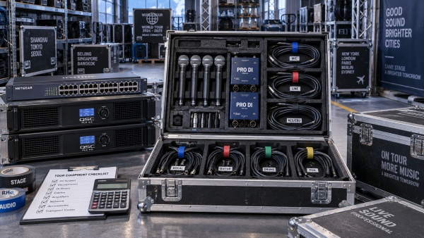 How Much Should You Budget for Spare PA Equipment on a Multi-City Tour?