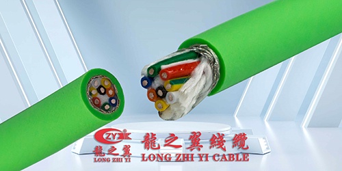 High-flex drag chain cables