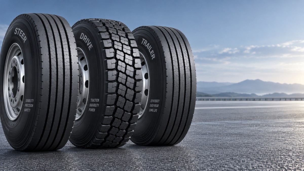 Which truck tire tread patterns suit frequent highway driving?