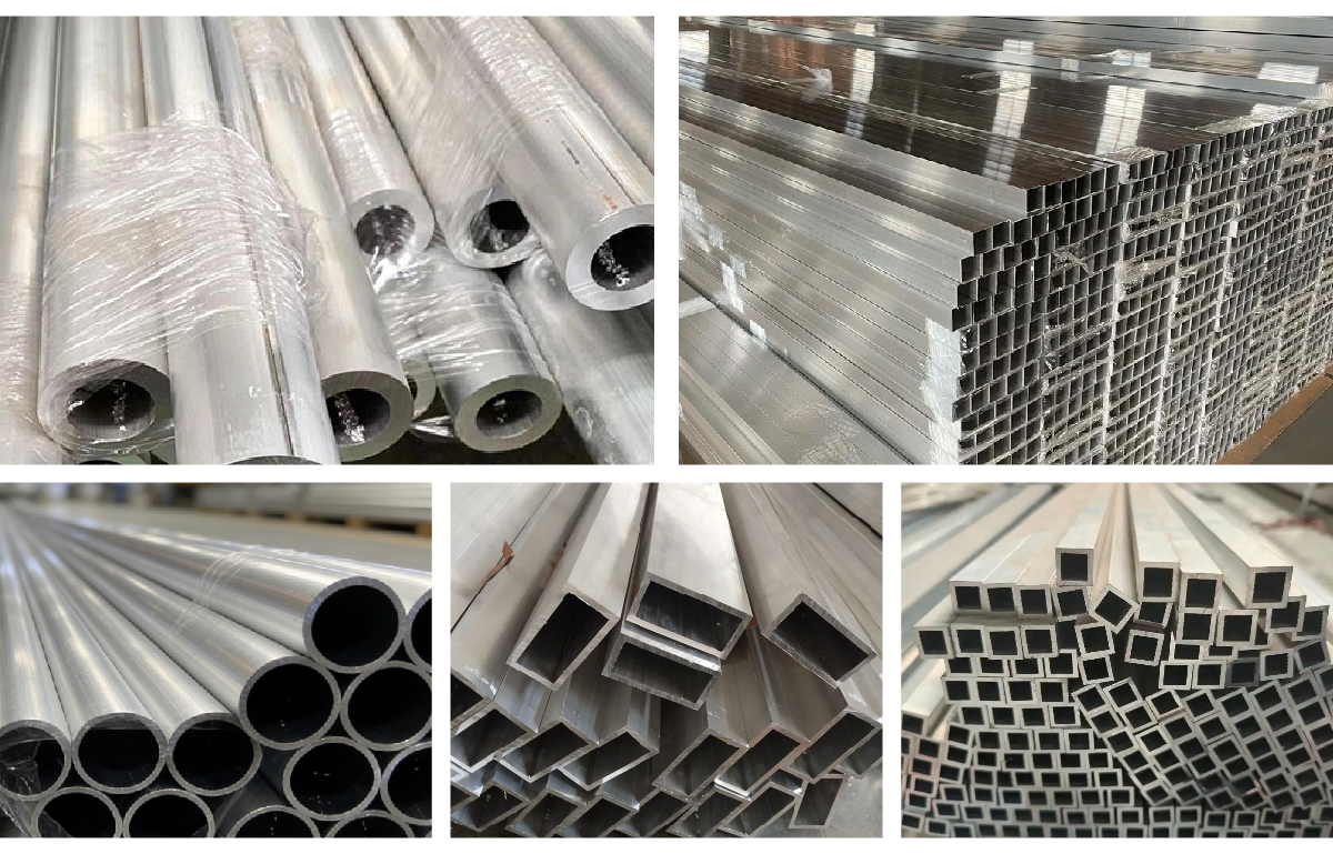 Rectangular Aluminum Hollow Square Tube / Aluminum Square Tube