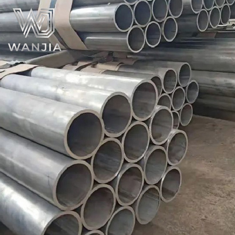 T6 6061 7075 1050 1060 2014 2017 5052 Aluminum Round Alloy Steel Pipe 1.5mm 2mm Aluminum Tube