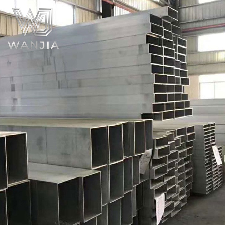 7050 / 7075 Aluminum Extruded Square Tubes / 6061-T6 Aluminum Pipes
