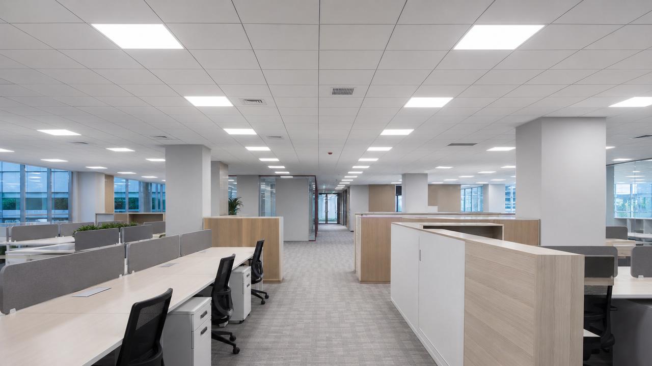How to Select Commercial Lighting Panels: UGR, CCT, CRI, and Flicker Requirements