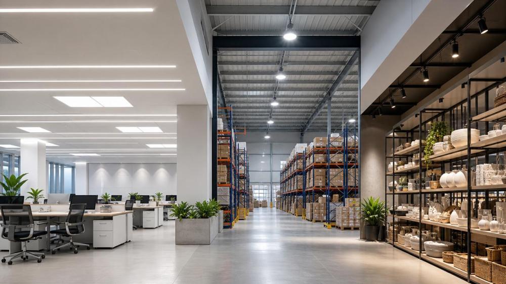 How to Choose LED Lighting Fixtures for Offices, Warehouses, and Retail Spaces