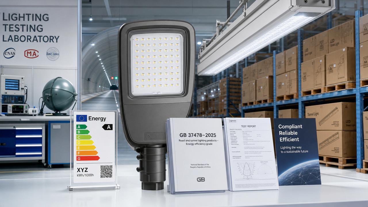 China Mandates New LED Road Lighting Energy Labels