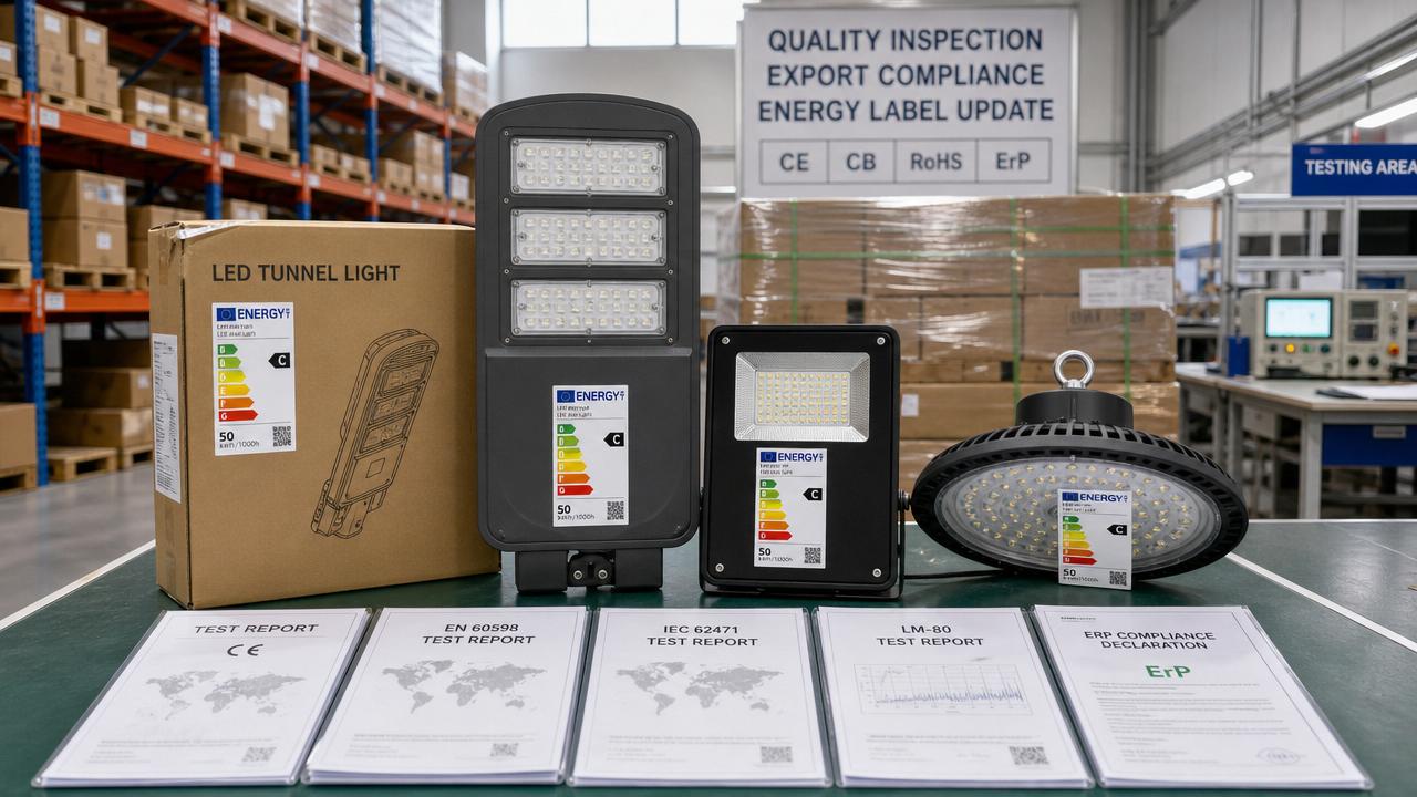 New LED Energy Label Rule Hits Road Lighting Exports