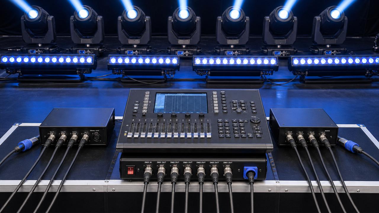 DMX512 Stage Controller Setup Mistakes That Cause Show Failures