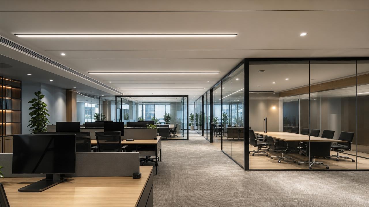 Office Lighting Layout Rules for Better Comfort and Lower Glare