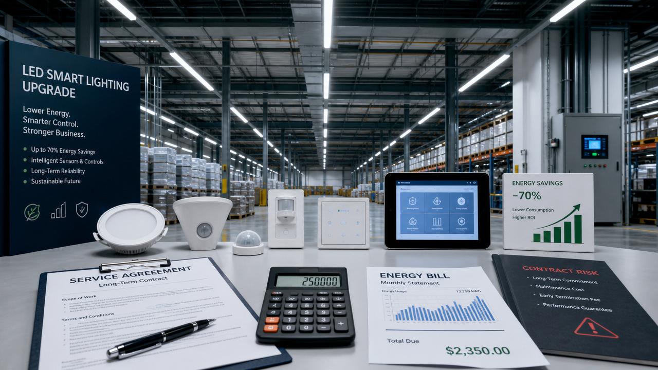 Lighting Energy Service Contracts: Cost Savings vs Long-Term Risk