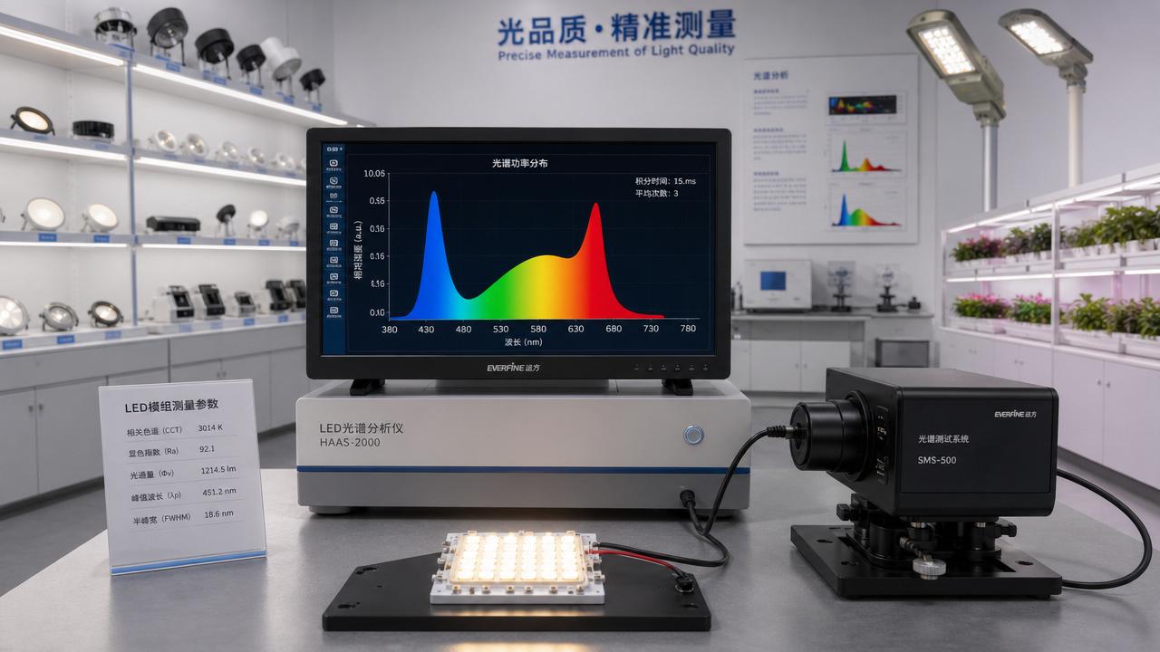 Spectral Power Distribution Analysis for Accurate LED Evaluation