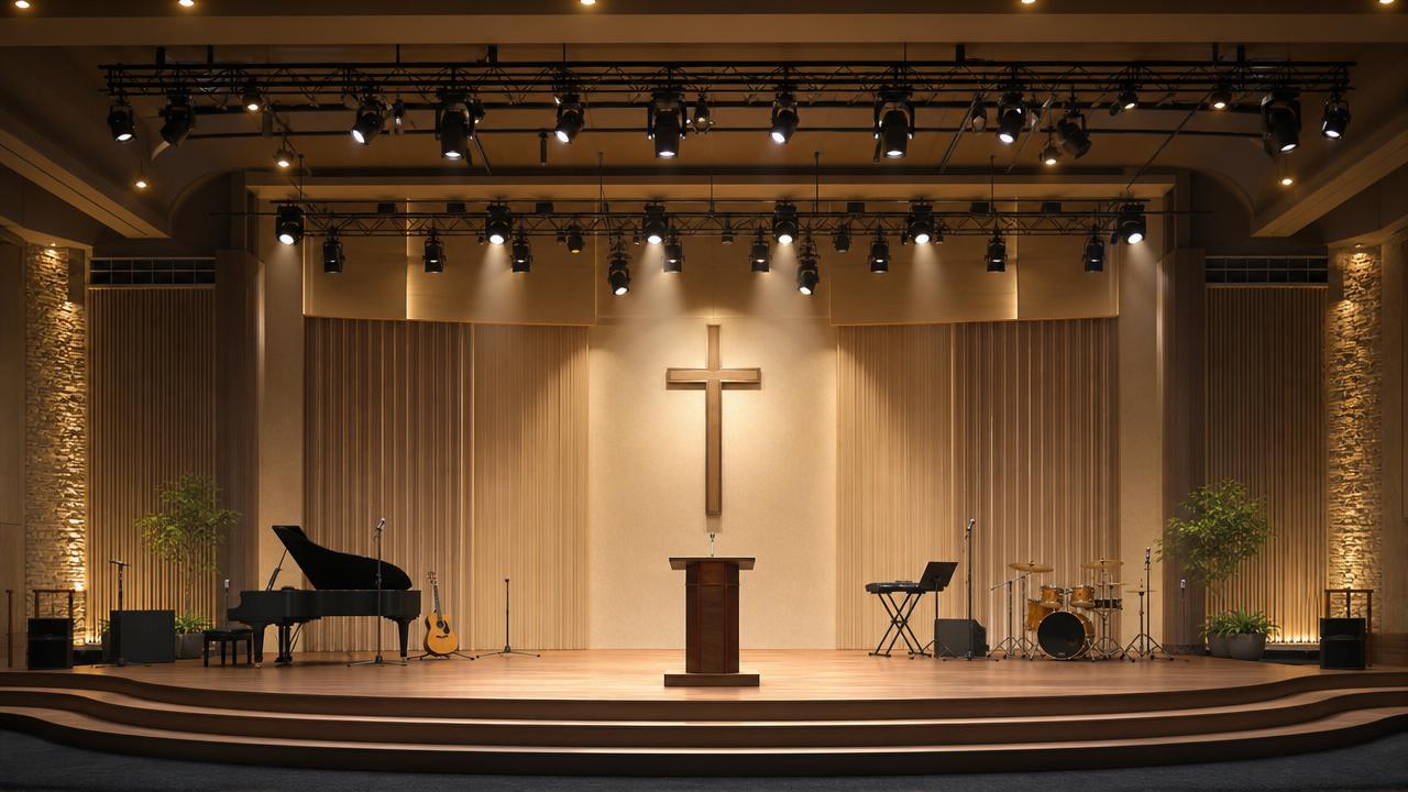 Stage Lighting for Churches: How to Balance Mood, Clarity, and Budget