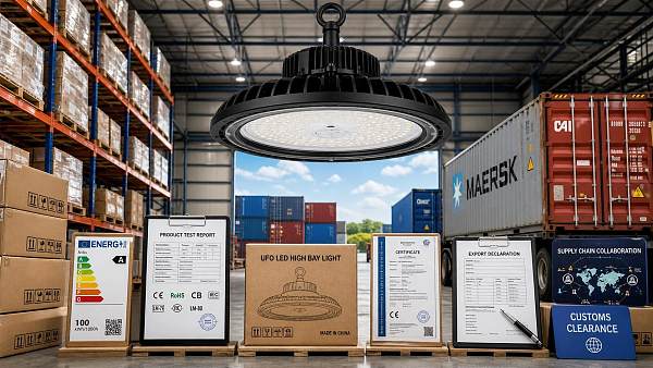 New Energy Label Rule Hits UFO LED High Bay Exports