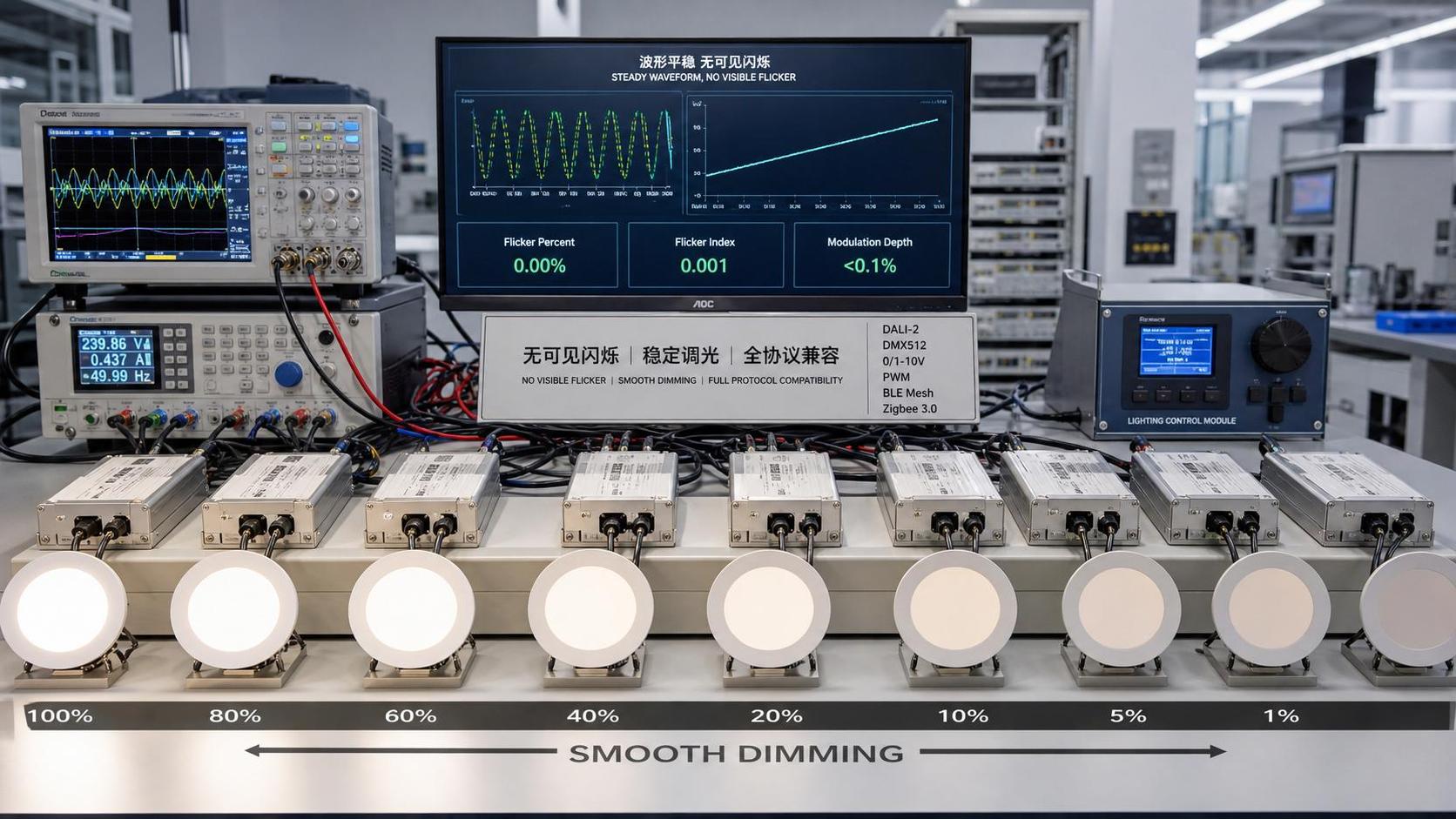 How to Evaluate an LED Drivers Supplier for Dimming Stability