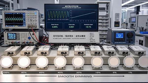 How to Evaluate an LED Drivers Supplier for Dimming Stability