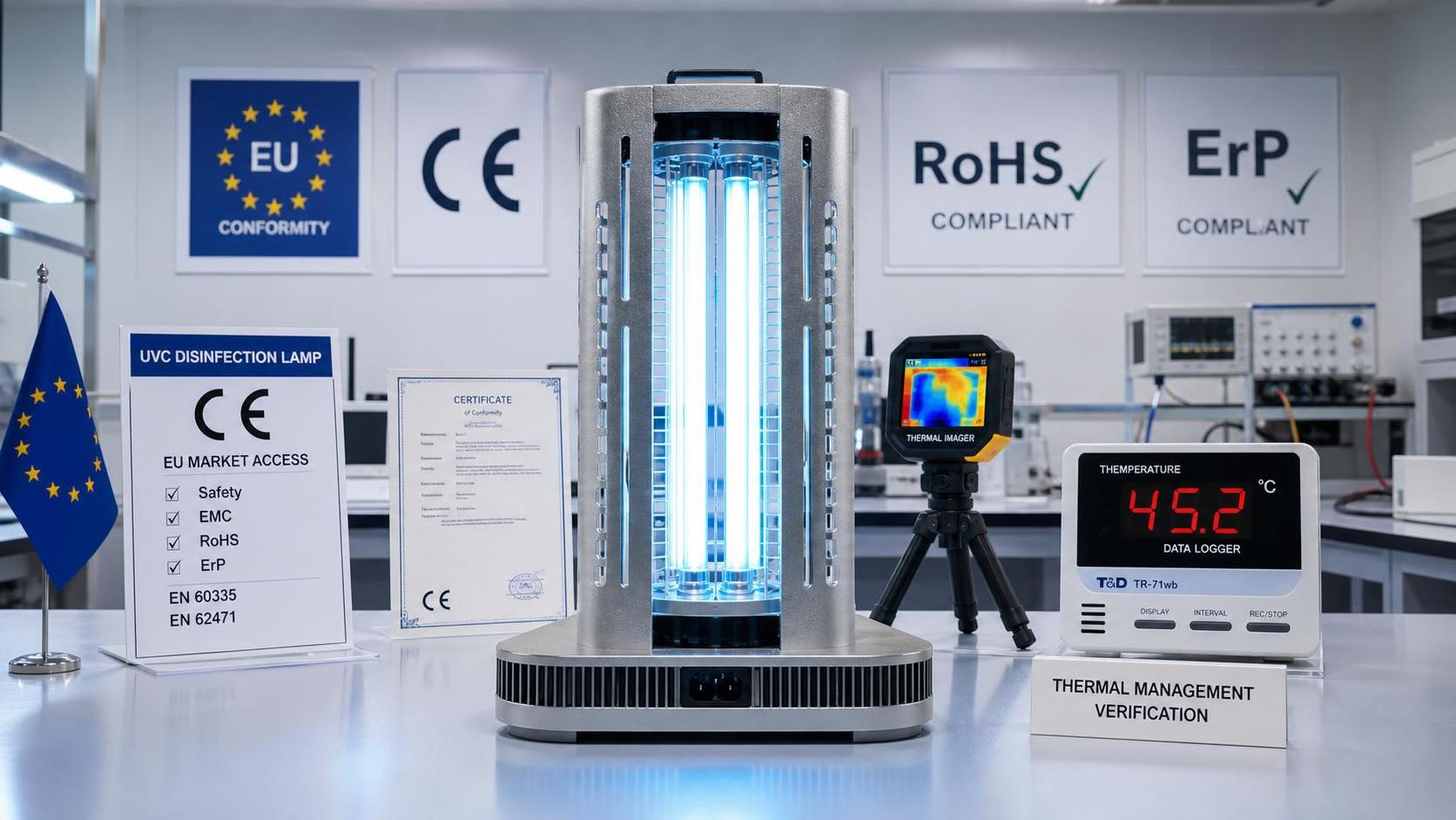 EU Sets New UVC Lamp Thermal Checks for October 2026