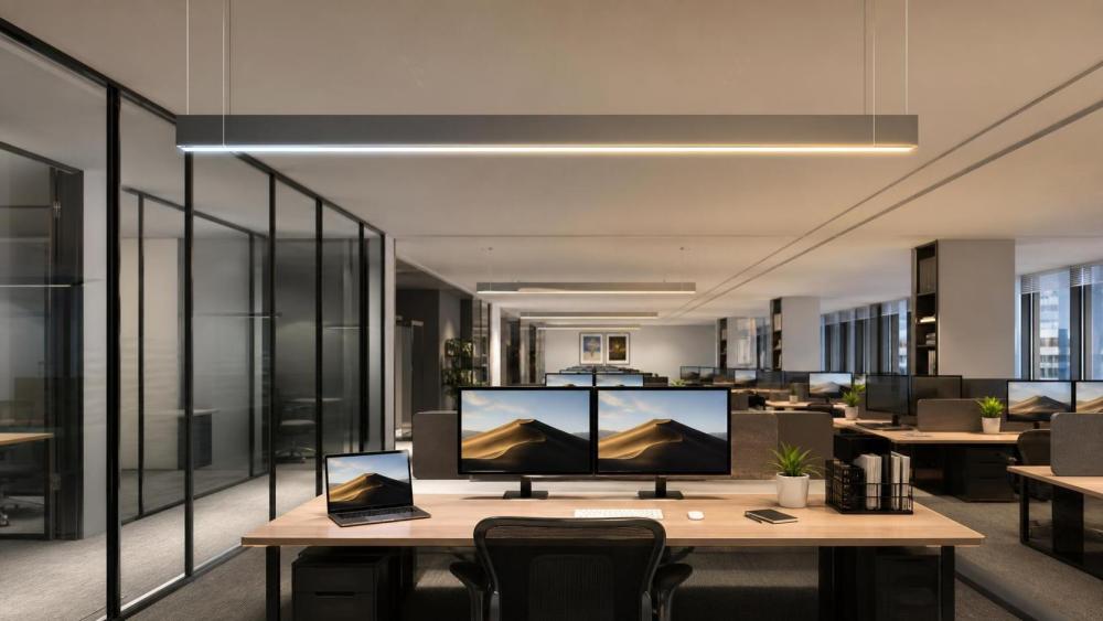 How Microprism Tunable White Lighting Improves Visual Comfort in Offices