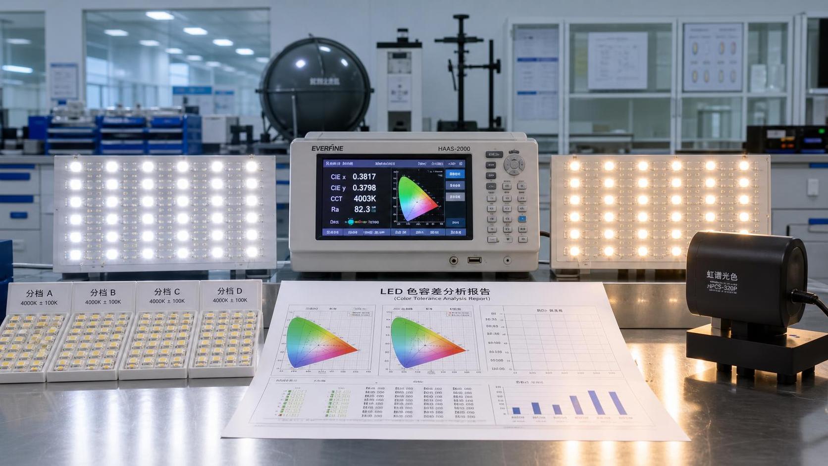 How to Read an LED Binning Tolerance Chart for Color Consistency