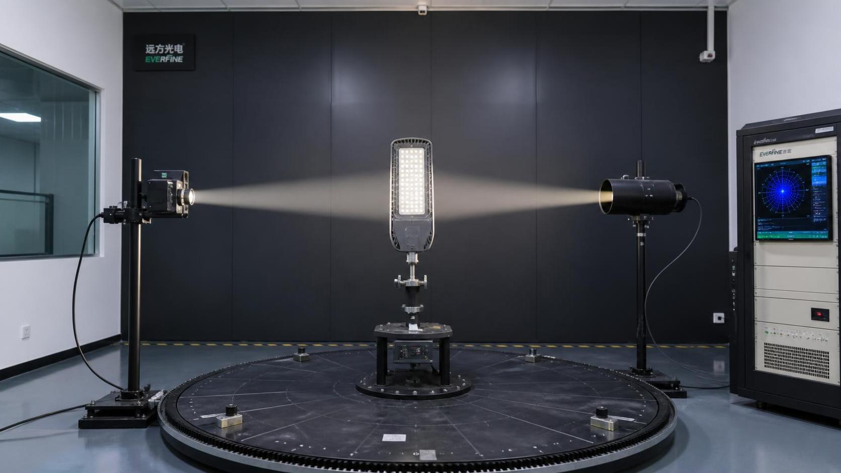 How goniophotometer LED testing verifies LED beam distribution