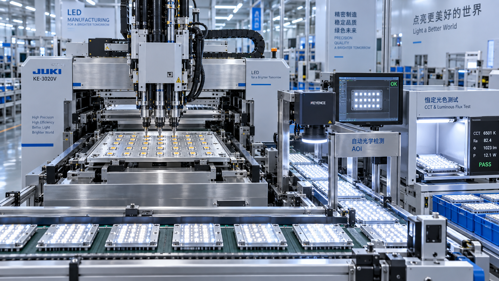 How automated LED module manufacturing improves batch-to-batch consistency