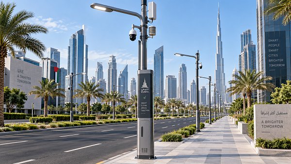 How smart pole integration in the UAE affects smart city project TCO