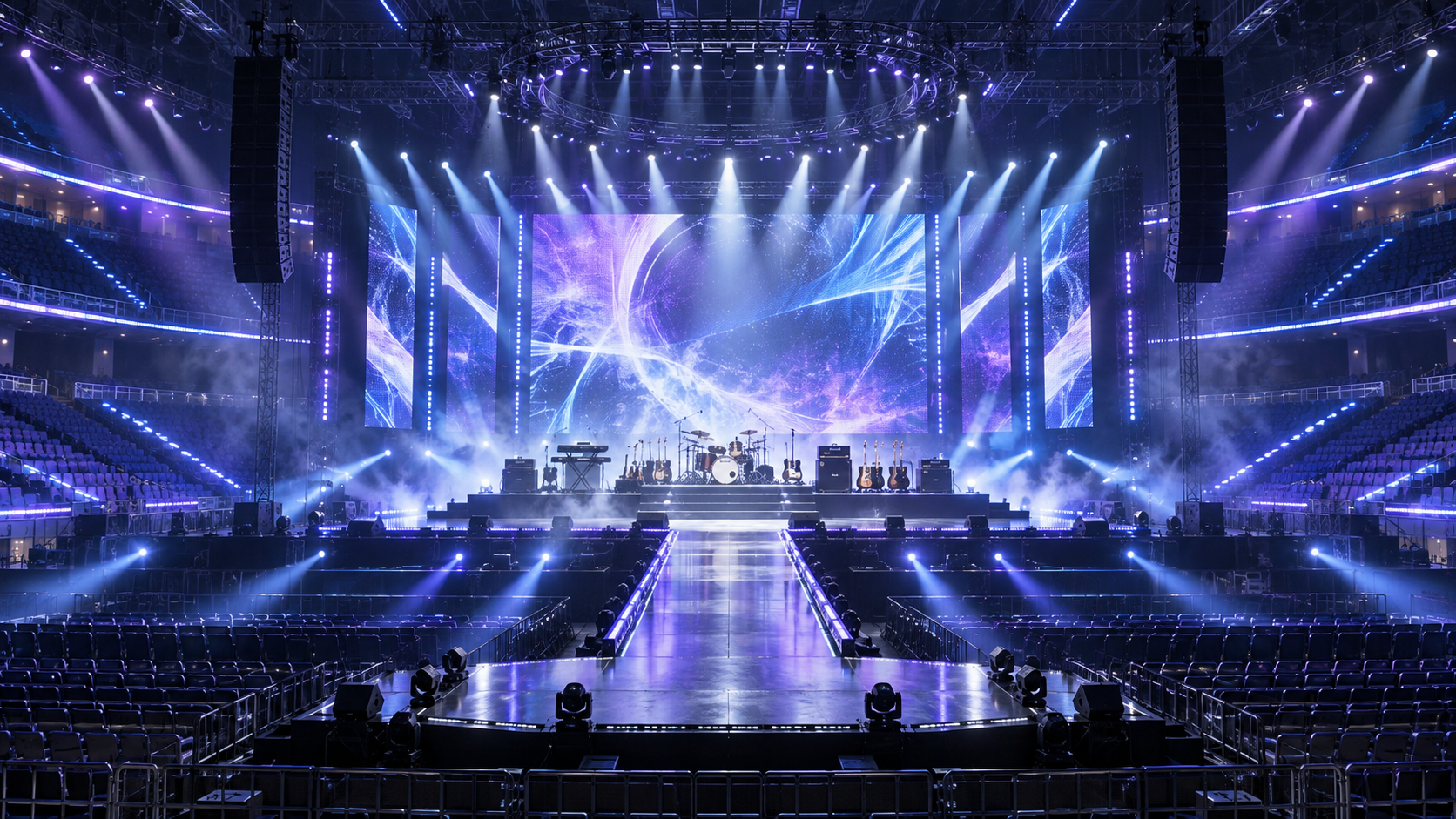 How immersive event lighting can turn a concert into a shared experience