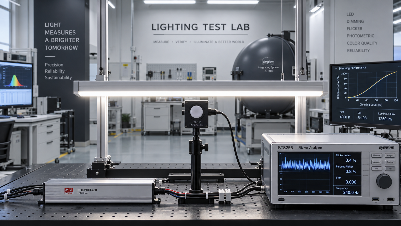 How to assess LED flicker against IEEE 1789 recommendations