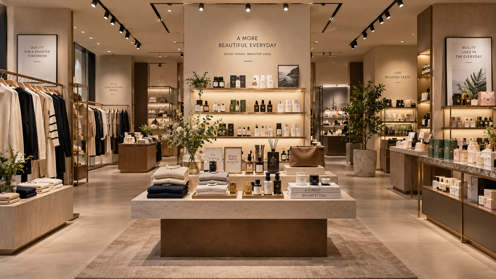 How retail lighting design concepts shape product visibility