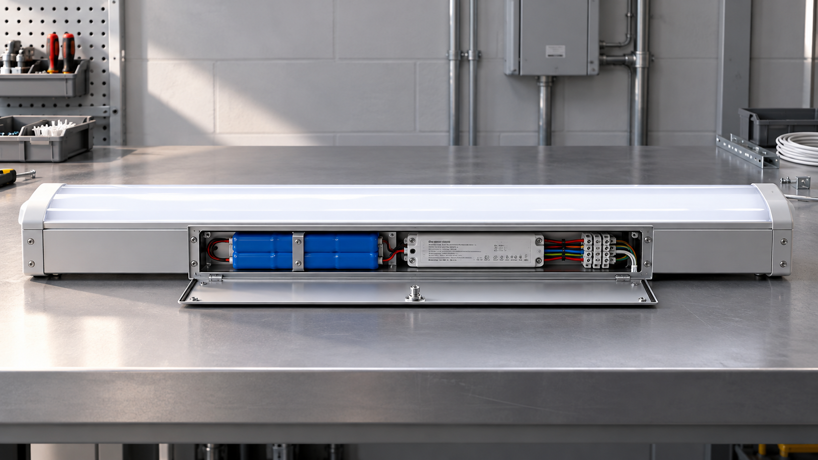 E2 Lighting Launches Emergency-Ready LEDs With Prewired Battery Backup