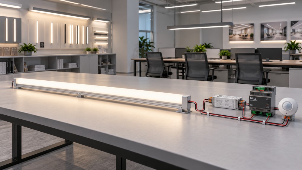 How to specify DALI dimming for commercial linear lighting systems