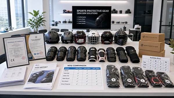How Sports Protective Gear Distributors Can Compare Certification, MOQ, and Product Range